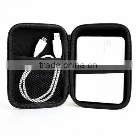 Portable 2.5 Inch Hard Disk Drive Case / hard drive caddy case / earphone bag