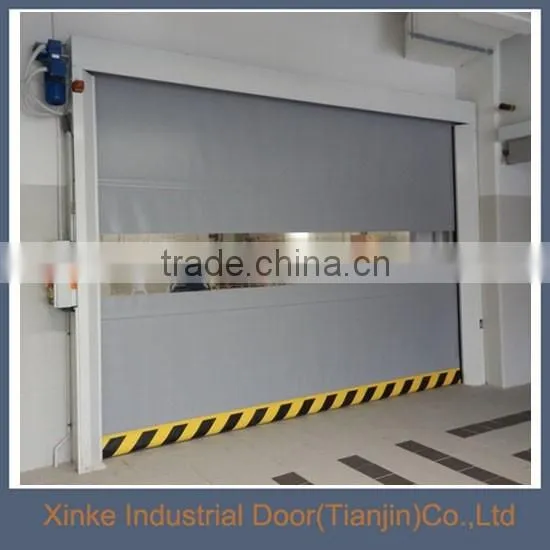 Exterior PVC plastic roll up door HSD-054