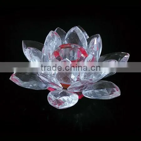 2016 hot high quality crystal candle holder