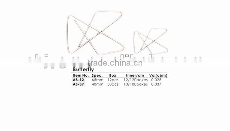 50MM Round Nickel Paper Clips.