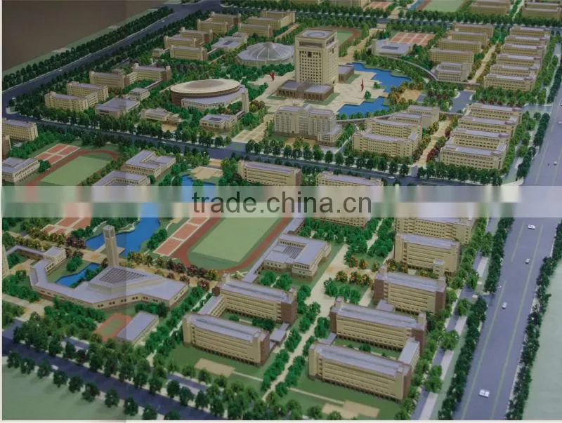 University Planning Project Building Model scale in 1/750 from China supplier
