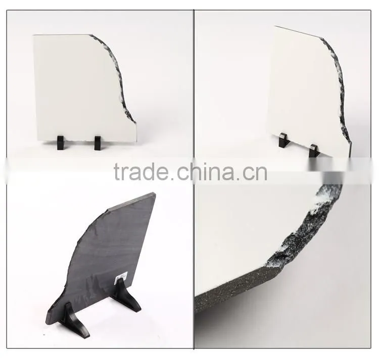 China wholesale on alibaba L20*H20*W0.9CM blank right opening sublimation rock slate photo