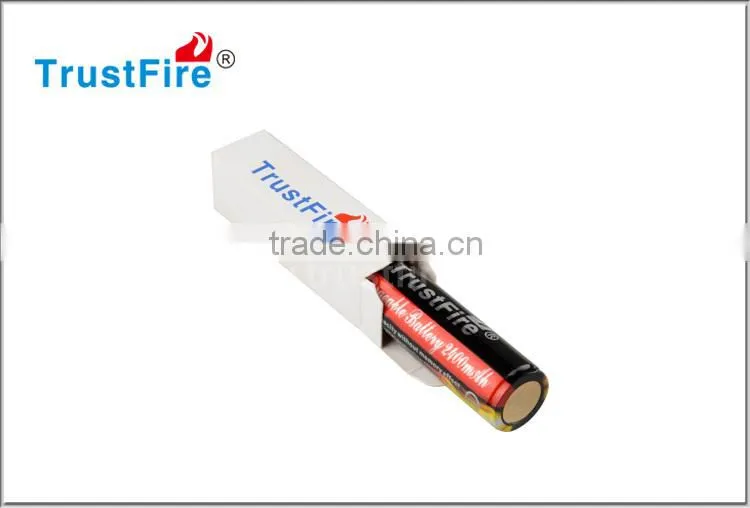 TrustFire original rechargeable 18650 Li-ion Battery for Torch 3.7V 2400mah with CE
