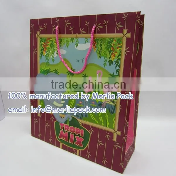 Cartoon Paper Bag Comic 3D Messenger Bag Animal Fruit Cartoon Backpack Bag