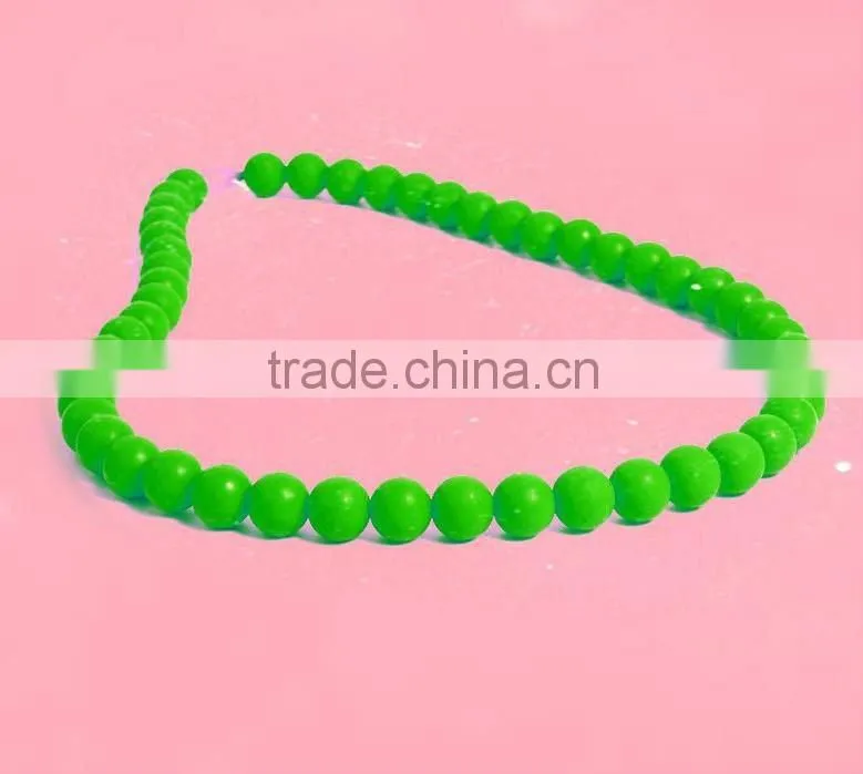 food grade baby teether necklace chewbeads style