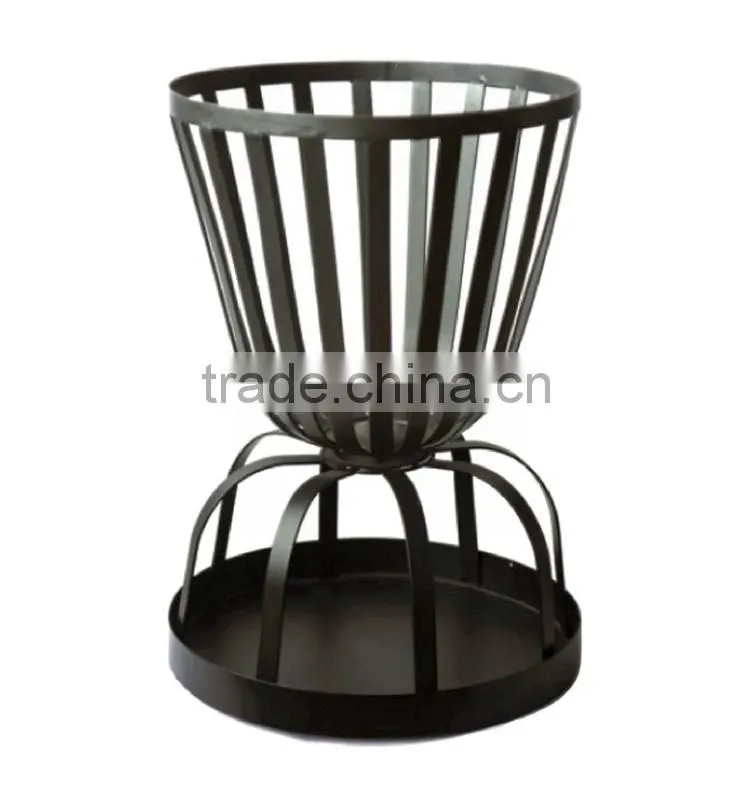 Wrought-iron lattice fire pit from china