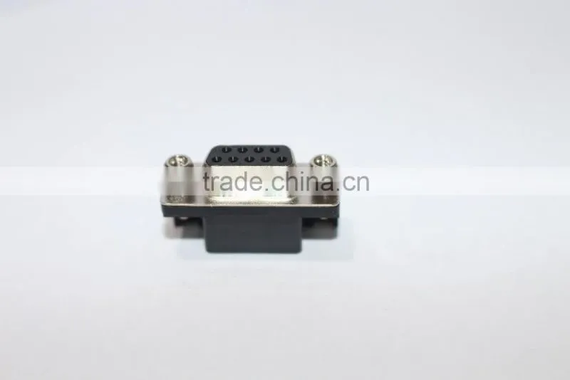 VGA connector r/a for board male female 9 pin