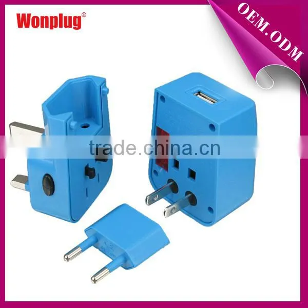 Walmart gold supplier wonplug patent 2015 hot selling cell phone travel charger