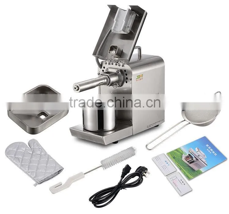 CE approved screw vegetable oil press used machine