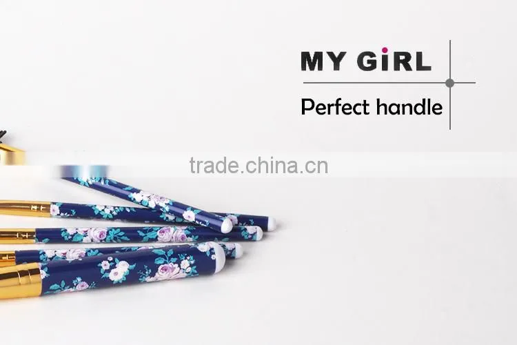 MY GIRL good cheap make up brushes manufacturer China cute custom wholesale makeup brush purposes