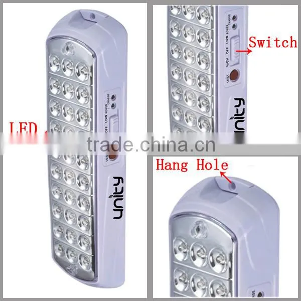 UNITY LED Portable Light 30pcs DP LED Rechargeable Emergency Light