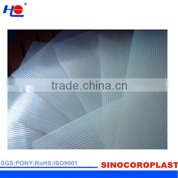 construction and corrosion pp corrugated plastic recycled sheet