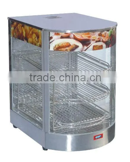 Food warmer display case