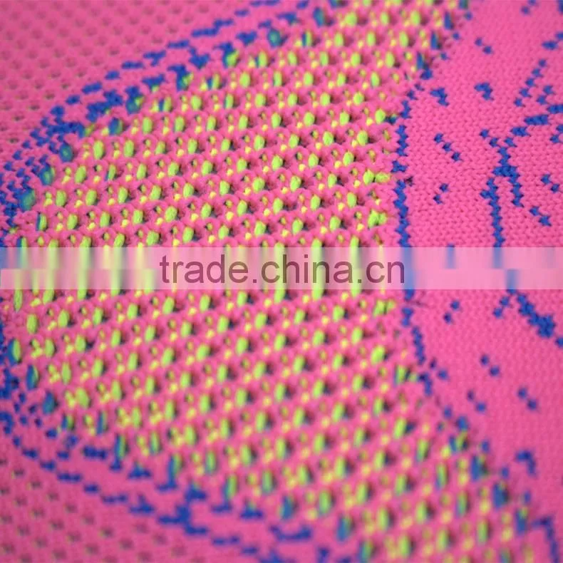 ladies shoes upper flyknit sports shoes upper breathable