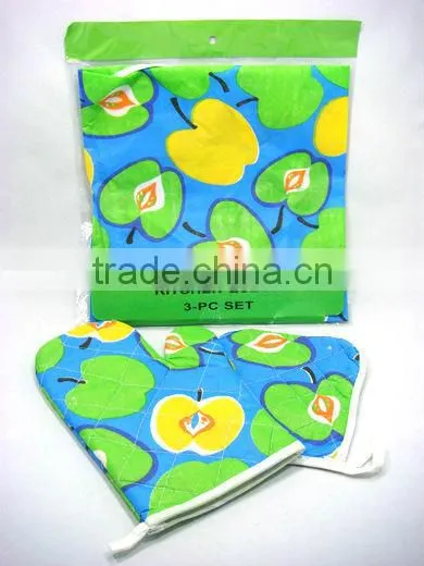 High Quality Oven MITT, Apron & Pot Pad For One Dollar Item, Kitchenware