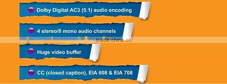 NDS3211B MPEG-2/H.264 HD Encoder AC3 encoder