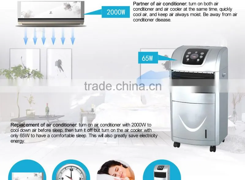 Portable Cooling Home Air Conditioner Fan With Timer