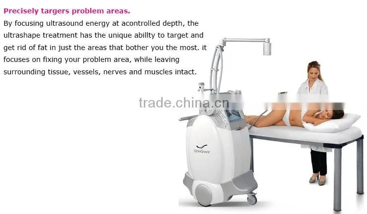 Fast result Ultrashape technology clinically proven FDA cleared hifu ultrasound machine FOR body slimming
