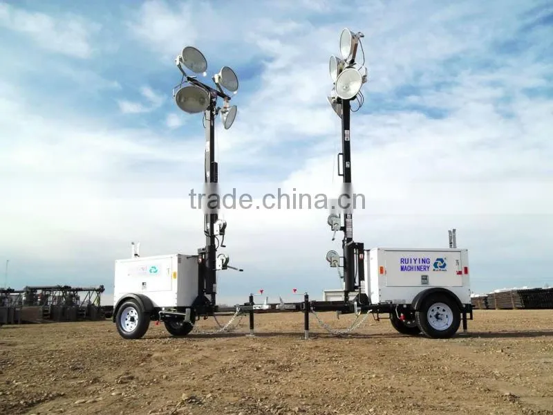 Moveable Light Tower (Trailer Light Tower, Mobile Light Tower)