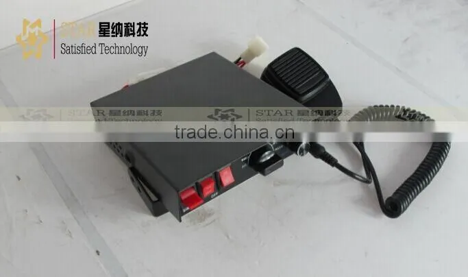 8 tone car black ambulance alarm siren amplifier