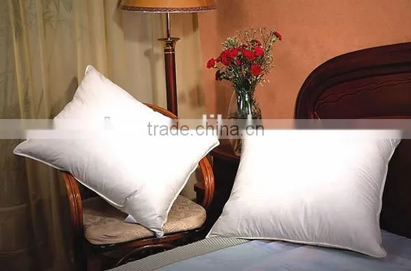 Cotton White Duck Down Gusset Pillow