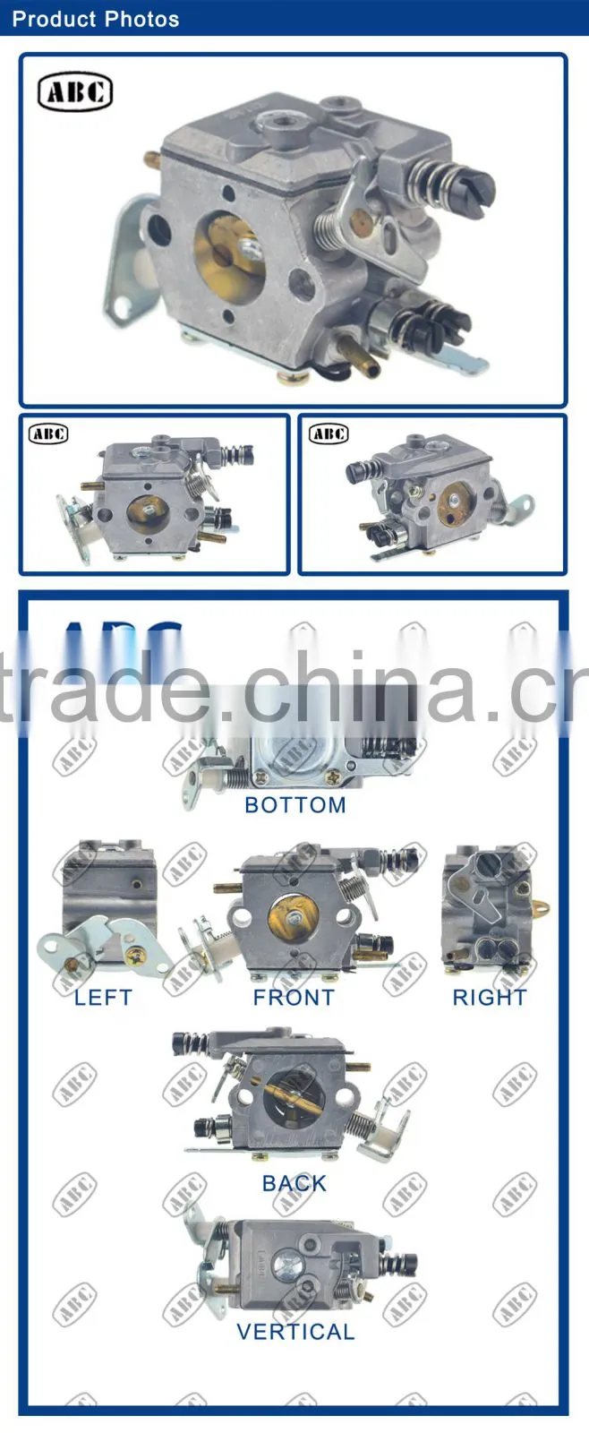 chainsaw carburetor, abc carburetor 350 351 370