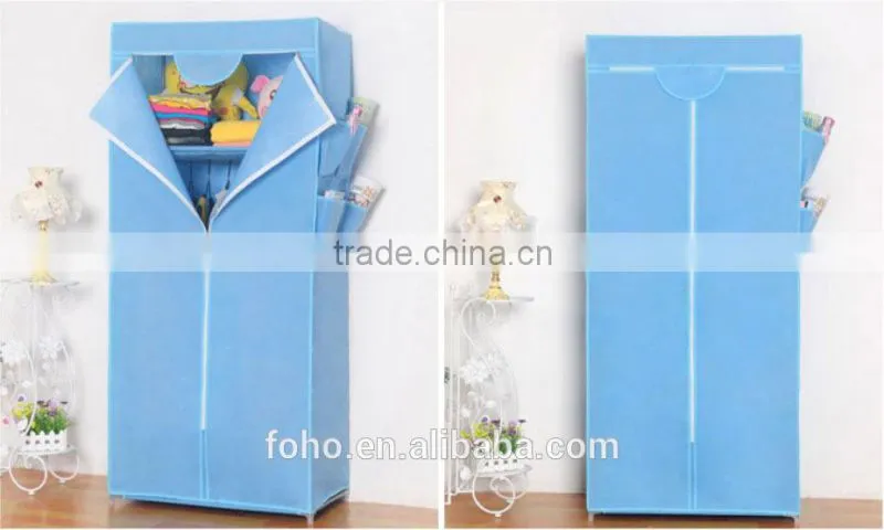 Mini wardrobe fitted wardrobe small wardrobe manufacturing ideas (FH-CM0508)