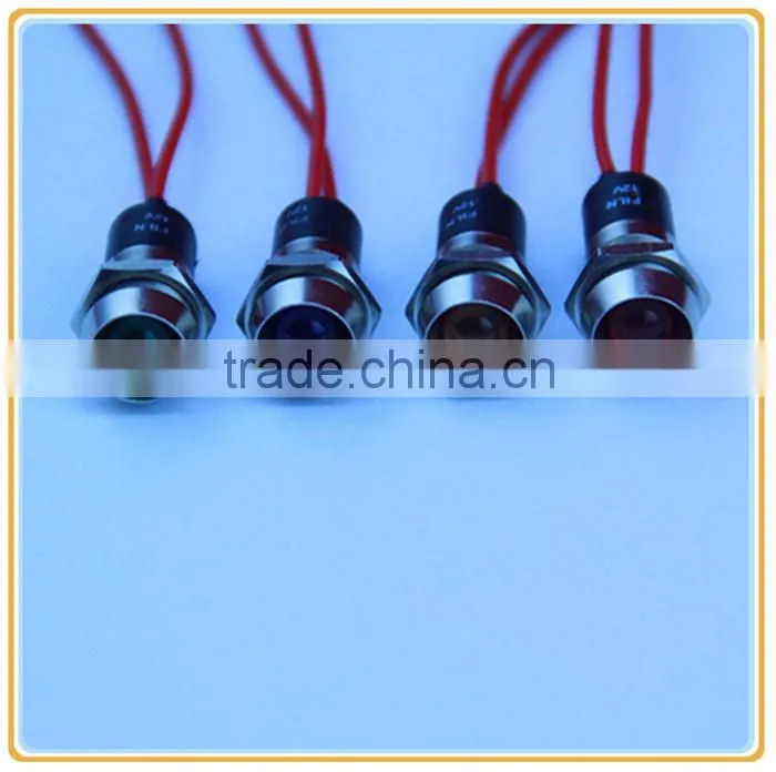 12mm panel mounting hole LED elevator indicator with wire leading