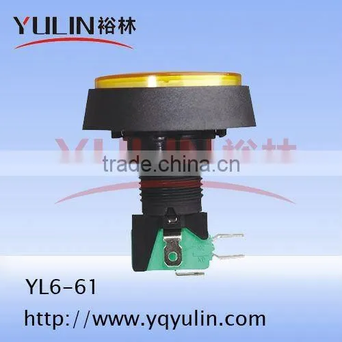 YL6-59 24mm ignition push button mini switch on off lock