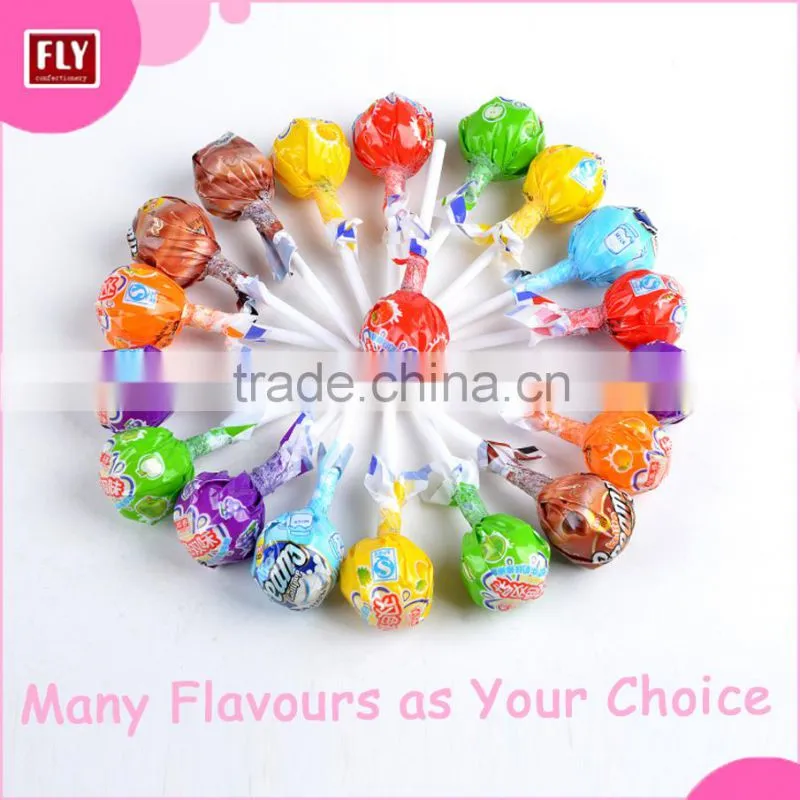 12g Custom Assorted Flavour Ball Lollipop