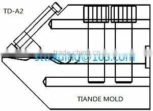 extrusion die mould for extrusion cast film die
