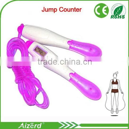 digital beaded count jump rope handle