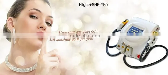 2 in 1 newest 3000W elight rf laser microneedles for hair removal
