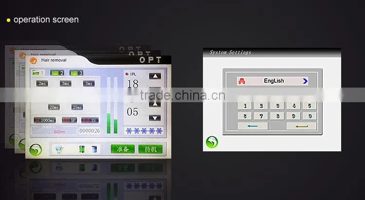 professional SHR machine/OPT/ipl beauty equipment for hair removal
