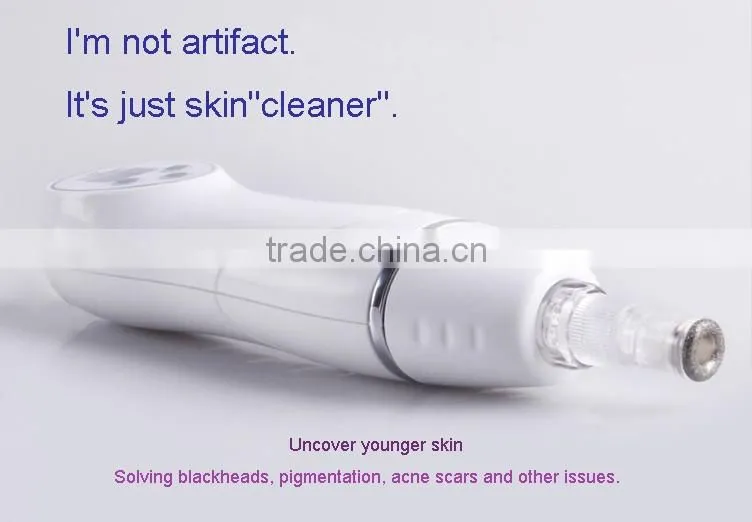 2016 hot sale Beauty Anti-aging Skin Peeling Device Scar Acne Pore Peeling Machine blackhead suction machine in usa