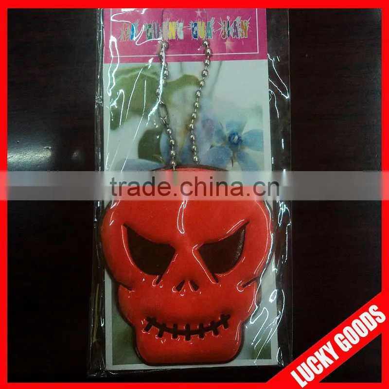 hot sale reflective promotion gifts keychain with custom design