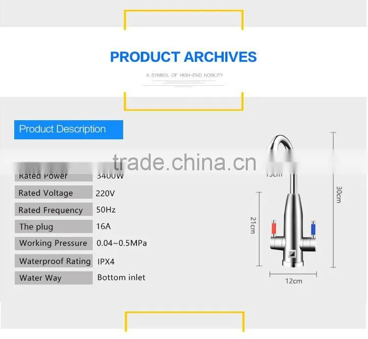 high quality plastic hot cold water mixer tap
