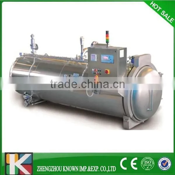 hot sell low price high quality hot water spray Sterilization pot/retort machine for food/retort pouch filling machine