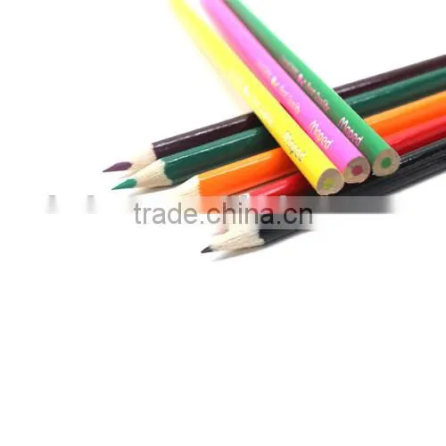 wholesale fat woonden colour pencil made in china