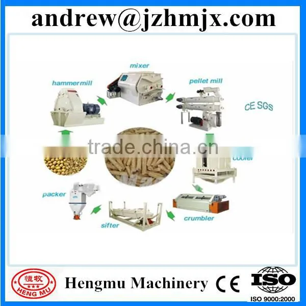 High quality poultry feed grinding machine animal food pellet making machine durable feed pellet machine for cow