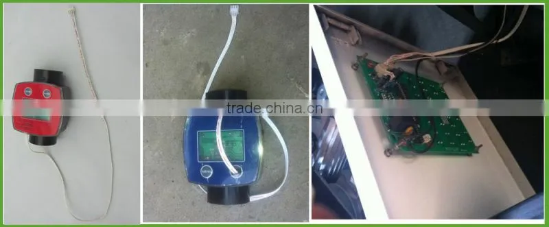 Singflo 10-120LPM sewage flowmeter/marine fuel flow meter