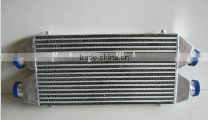 Customized aluminum plate fin brazed aluminum Universal Front Mount Turbo Intercooler for Racing Cars