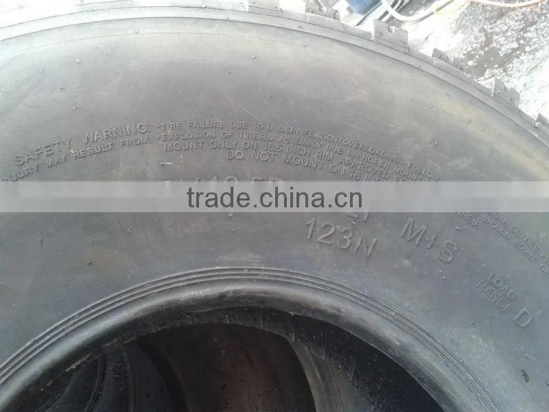 Military hummer bullet proof tire 37x12.5R16.5