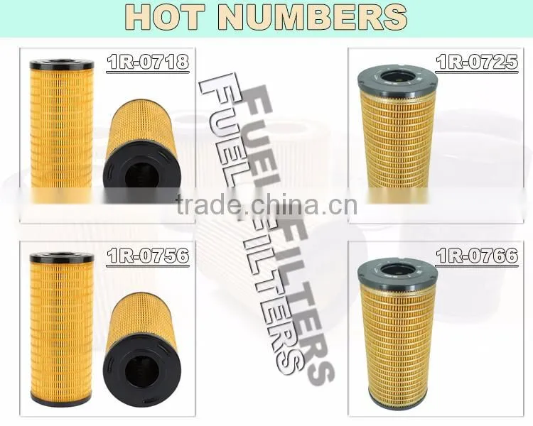 6D16-TLC1A Engine Spare Parts Excavator Fuel Filter 1R0766 1R-0766