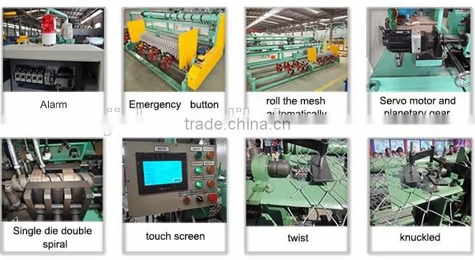 chain link fence machine