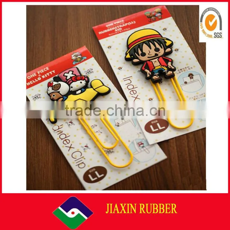 Hot Selling Wholesale New Design Funny silicone bookmark