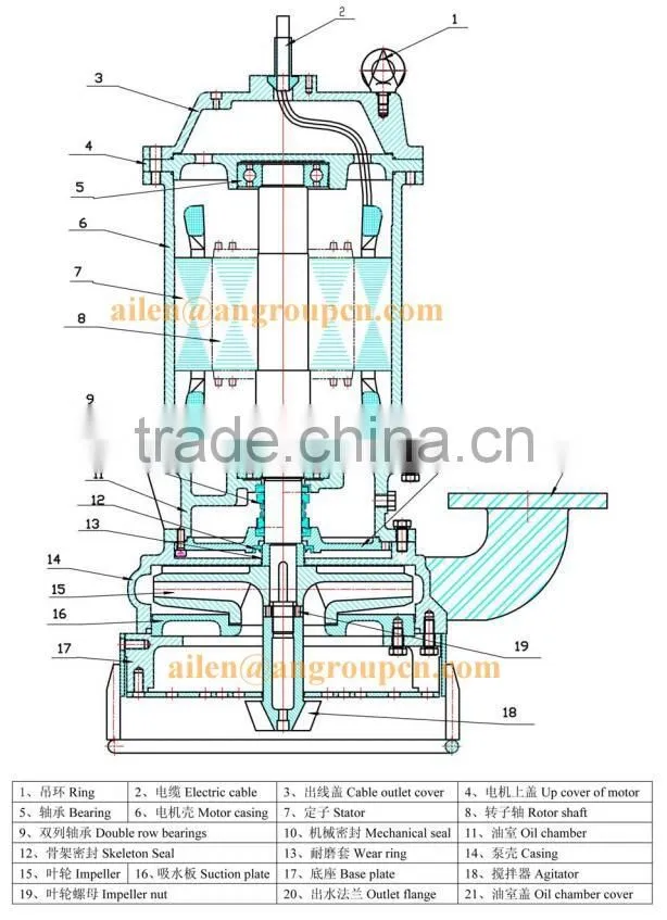 Electrical Submersible Deep Water Well Cast Iron Hand Water Pump
