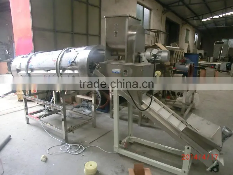 peanut single drum flavoring machine seasoning machine