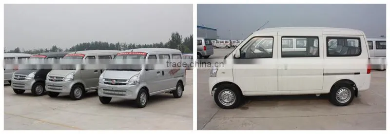 Military Quality 8 Seats Powerful Petrol Engine Mini Van With Best Price