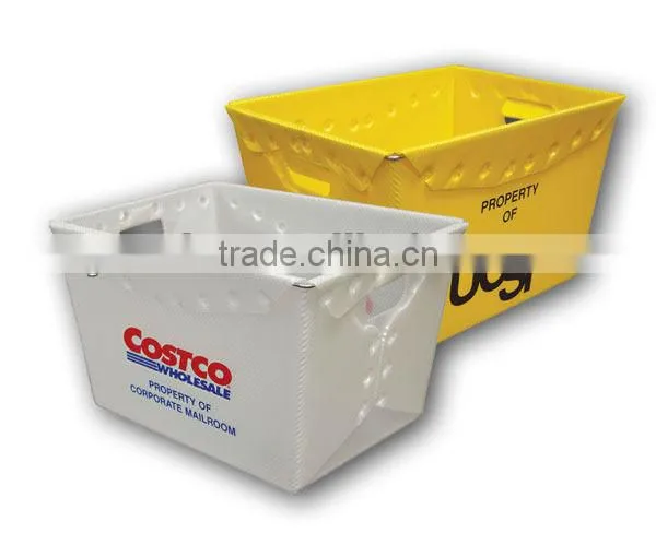 plastic mail tote